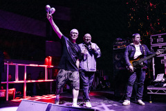 Happy Mondays on stage at Royal & Derngate in Northampton on Thursday, March 28. Photo by David Jackson. Happy Mondays on stage at Royal & Derngate in Northampton on Thursday, March 28. Photo by David Jackson.