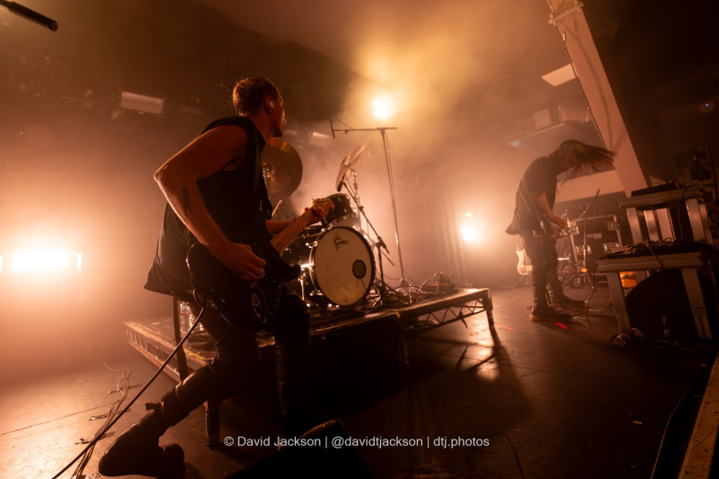 Health on stage at the O2 Institute in Birmingham on Tuesday, October 16, 2024. Photo by David Jackson.