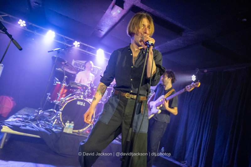 Heavy Lungs on stage at The Black Prince in Northampton on Thursday, January 30. Photo by David Jackson.