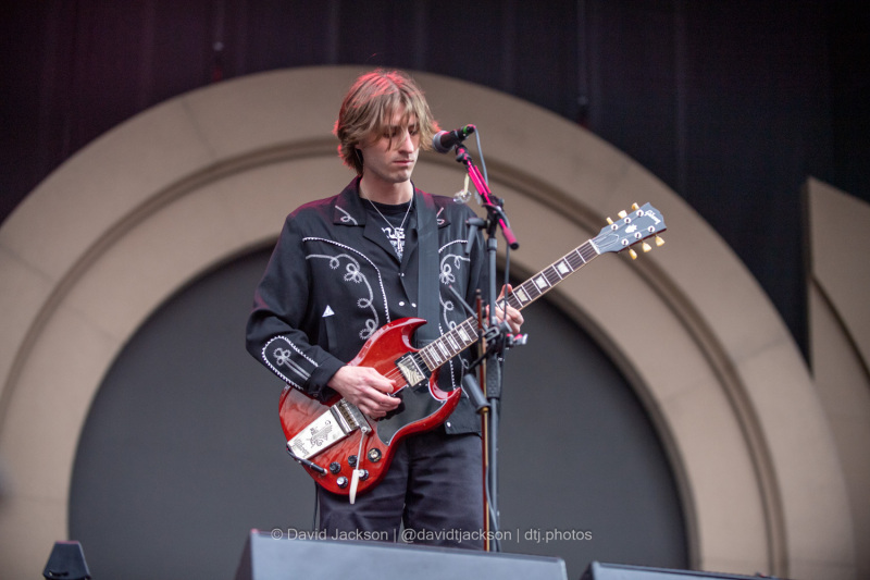 The Mysterines on stage at the Coventry Building Society Arena in Coventry on Wednesday, May 31, 2023. Photo by David Jackson.