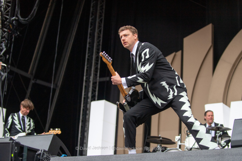 The Hives performing at the Coventry Building Society Arena in Coventry on Wednesday, May 31, 2023. Photo by David Jackson.