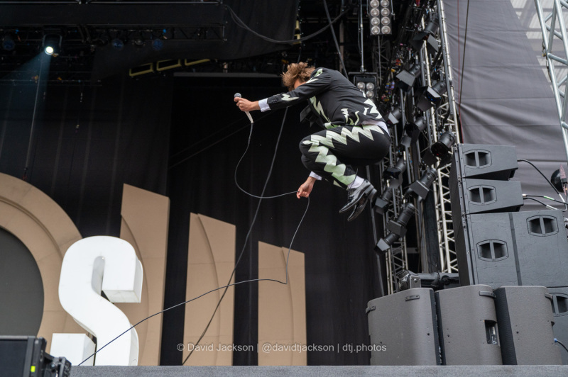 The Hives performing at the Coventry Building Society Arena in Coventry on Wednesday, May 31, 2023. Photo by David Jackson.