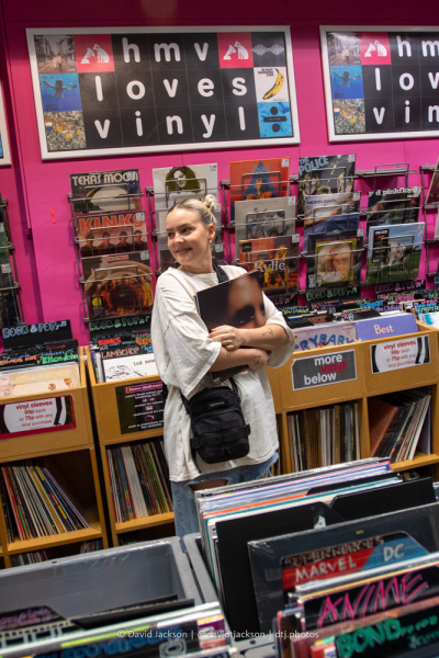 Anne-Marie holding copies of UGLY