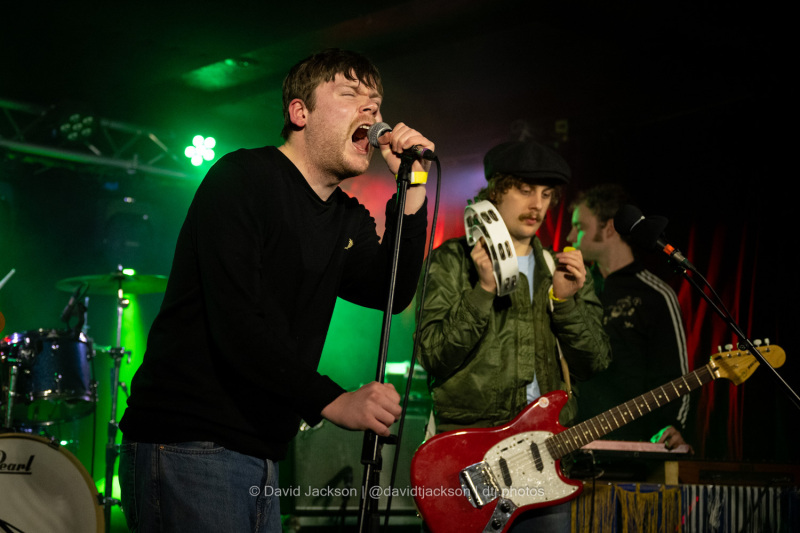 Hotel Lux on stage at The Black Prince in Northampton on Wednesday, January 31, 2024.