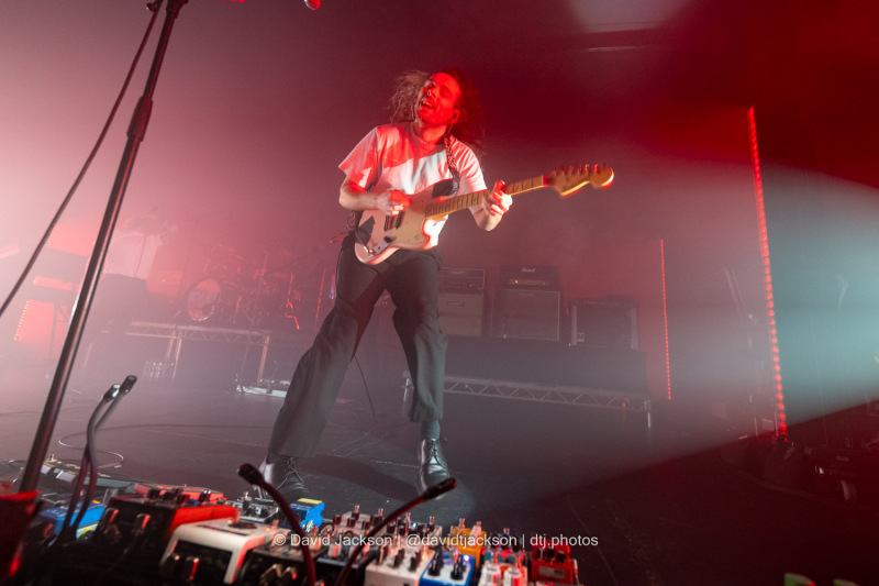 Idles on stage at the O2 Academy in Birmingham on Tuesday, December 3, 2024. Photo by David Jackson.