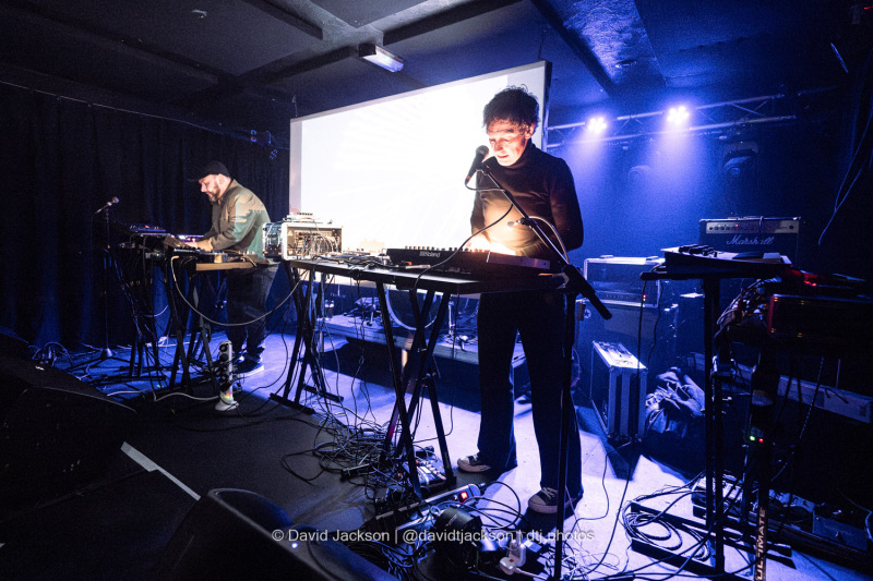Tvål on stage at The Black Prince in Northampton on Friday, February, 21, 2025. Photo by David Jackson.