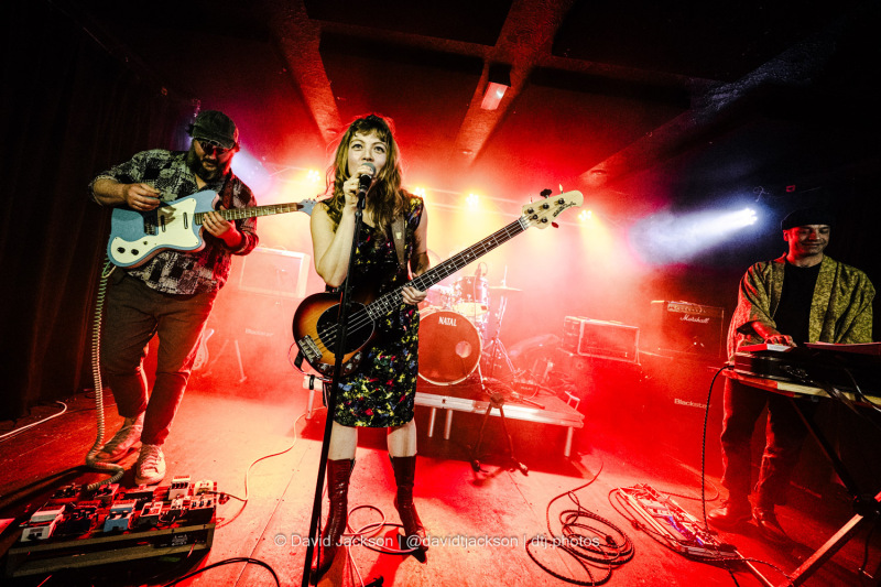 Japanese Television on stage at The Black Prince in Northampton on Friday, February, 21, 2025. Photo by David Jackson.