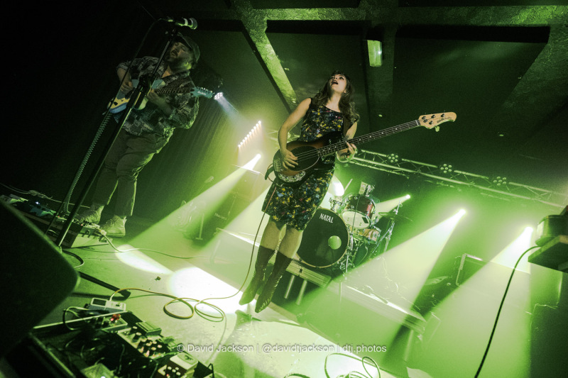 Japanese Television on stage at The Black Prince in Northampton on Friday, February, 21, 2025. Photo by David Jackson.