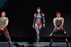 Katy Perry on stage at the Utilita Arena in Birmingham on Saturday, October 11, 2025. Photo by David Jackson.
