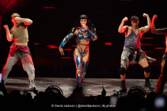 Katy Perry on stage at the Utilita Arena in Birmingham on Saturday, October 11, 2025. Photo by David Jackson.