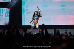 Katy Perry on stage at the Utilita Arena in Birmingham on Saturday, October 11, 2025. Photo by David Jackson.