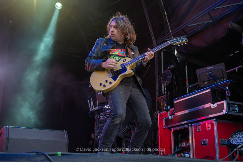 Boomtown Rats on stage at Let’s Rock Northampton at Delapré Park on Saturday, June 15, 2024. Photo by David Jackson.