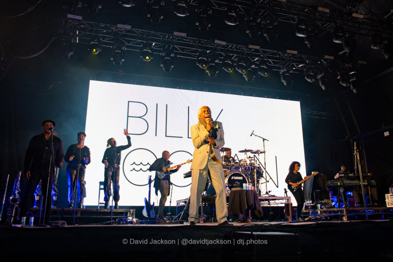 Billy Ocean on stage at Let’s Rock Northampton at Delapré Park on Saturday, June 15, 2024. Photo by David Jackson.