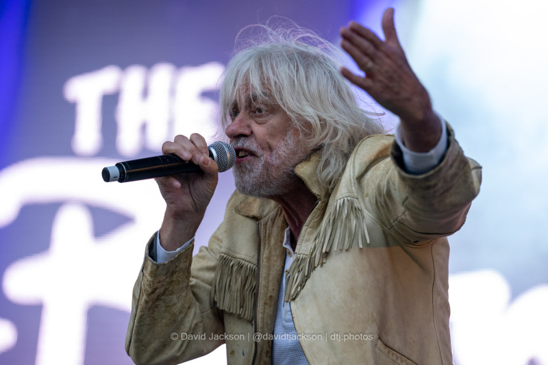 Boomtown Rats on stage at Let’s Rock Northampton at Delapré Park on Saturday, June 15, 2024. Photo by David Jackson.