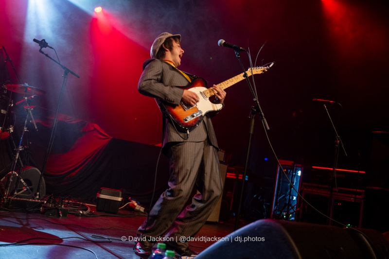 Laurie Wright on stage at the O2 Academy in Birmingham on Thursday, October 4, 2024. Photo by David Jackson.