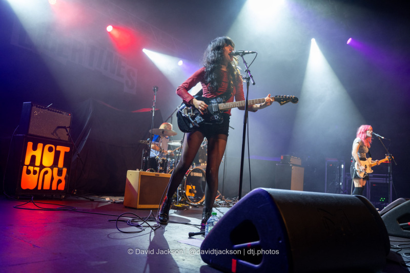 Hot Wax on stage at the O2 Academy in Birmingham on Thursday, October 3, 2024. Photo by David Jackson.