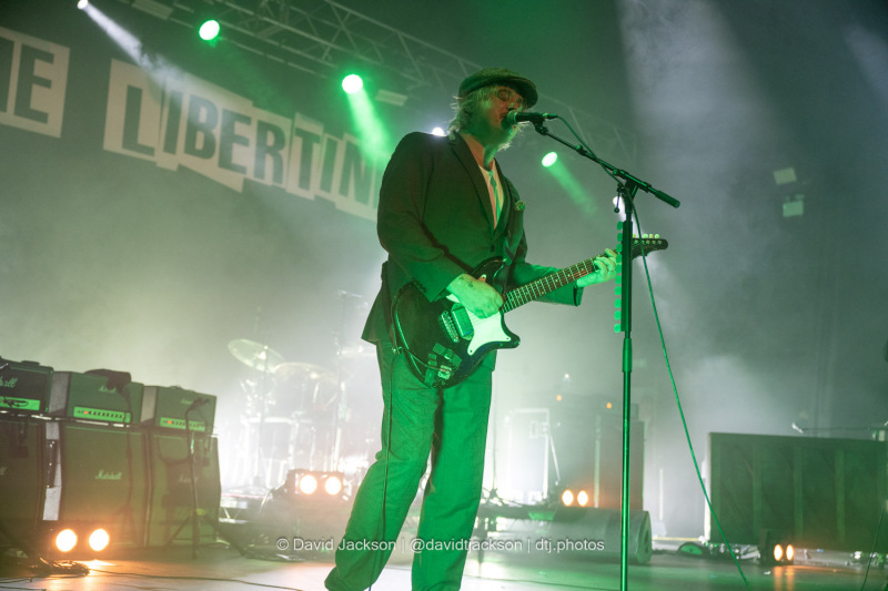 The Libertines on stage at the O2 Academy in Birmingham on Thursday, October 4, 2024. Photo by David Jackson.