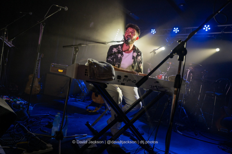 Billy Lockett on stage at The Black Prince in Northampton on Thursday, August 15, 2024.