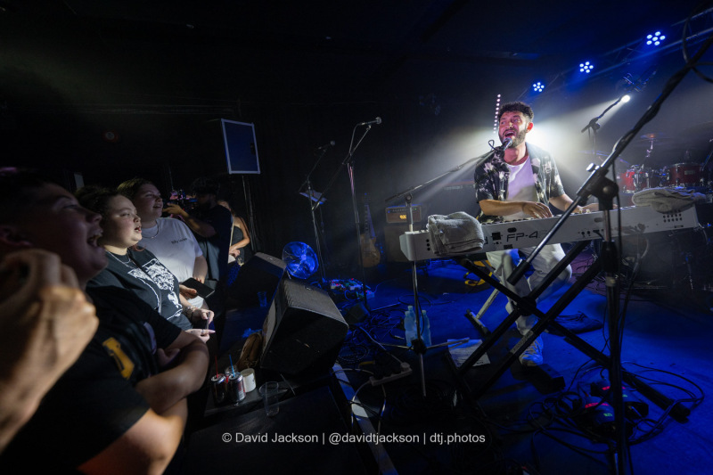Billy Lockett on stage at The Black Prince in Northampton on Thursday, August 15, 2024.