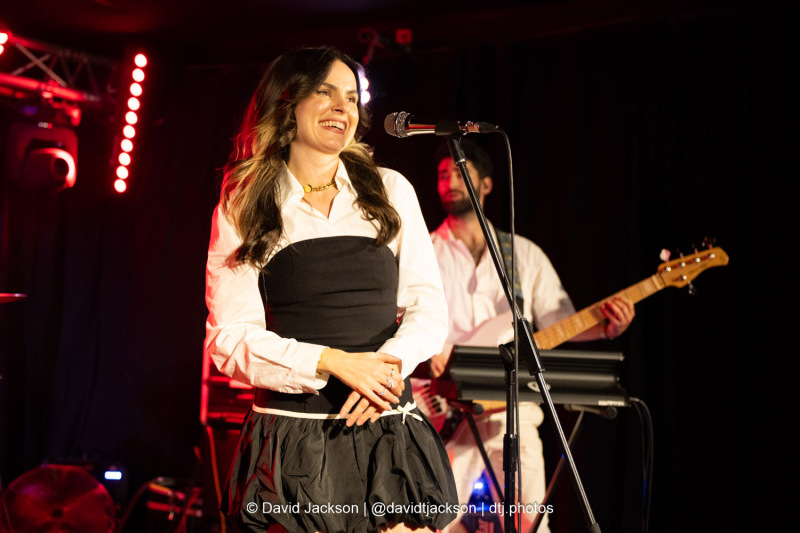 Eden Lole on stage at The Black Prince in Northampton on Saturday, April 26, 2025. Photo by David Jackson.