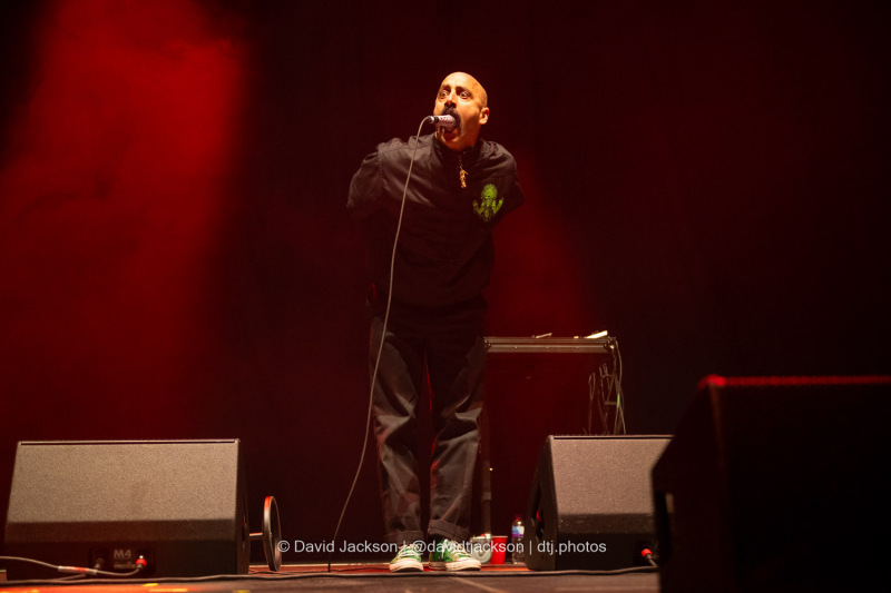N8NoFace on stage at the bp pulse LIVE arena in Birmingham on Thursday, March 13, 2025. Photo by David Jackson.