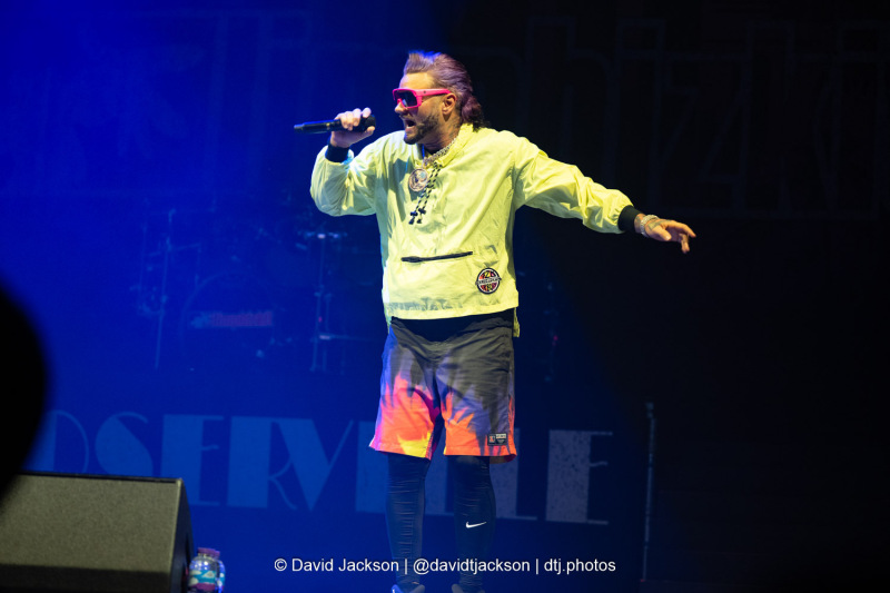 Riff Raff on stage at the bp pulse LIVE arena in Birmingham on Thursday, March 13, 2025. Photo by David Jackson.