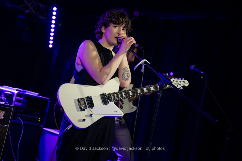 Low Girl on stage at The Black Prince in Northampton on Friday, January 28, 2024. Photo by David Jackson.
