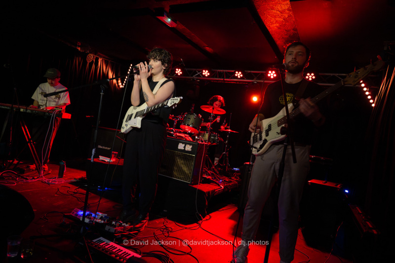 Low Girl on stage at The Black Prince in Northampton on Friday, January 28, 2024. Photo by David Jackson.