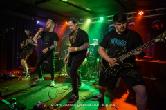 Purge The Valley on stage at the Metal 2 The Masses Final at The Black Prince in Northampton on Saturday, June 28, 2025. Photo by David Jackson.