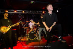 Deat Bait on stage at the Metal 2 The Masses Final at The Black Prince in Northampton on Saturday, June 28, 2025. Photo by David Jackson.