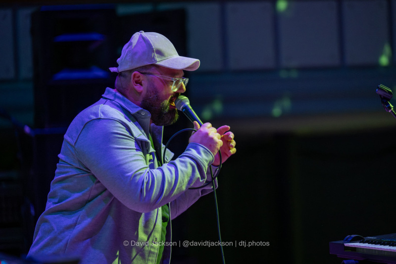 Maddox Jones on stage at the Town Hall in Birmingham on Sunday, April 14, 2023. Photo by David Jackson.