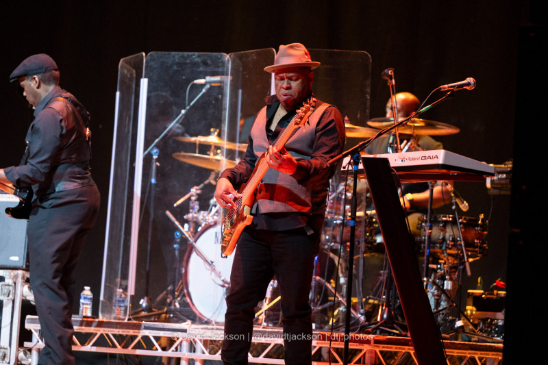 Lemar on stage at the Town Hall in Birmingham on Sunday, April 14, 2023. Photo by David Jackson.
