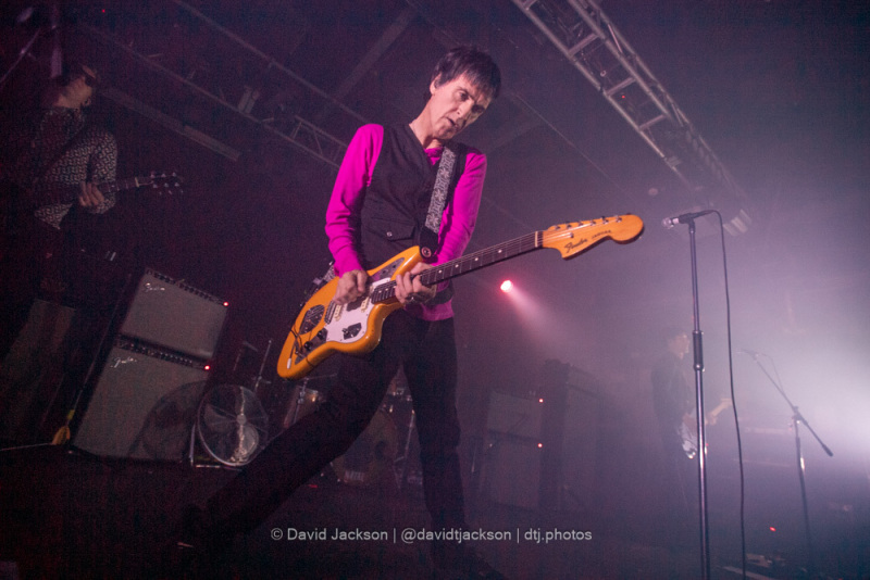 Johnny Marr on stage at the Roadmender, Northampton, on Thursday, July 20, 2023. Photo by David Jackson.