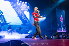 MGK on stage at the Utilita Arena in Birmingham on Tuesday, March 10, 2026. Photo by David Jackson.