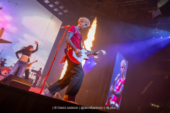 MGK on stage at the Utilita Arena in Birmingham on Tuesday, March 10, 2026. Photo by David Jackson.