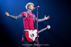 MGK on stage at the Utilita Arena in Birmingham on Tuesday, March 10, 2026. Photo by David Jackson.