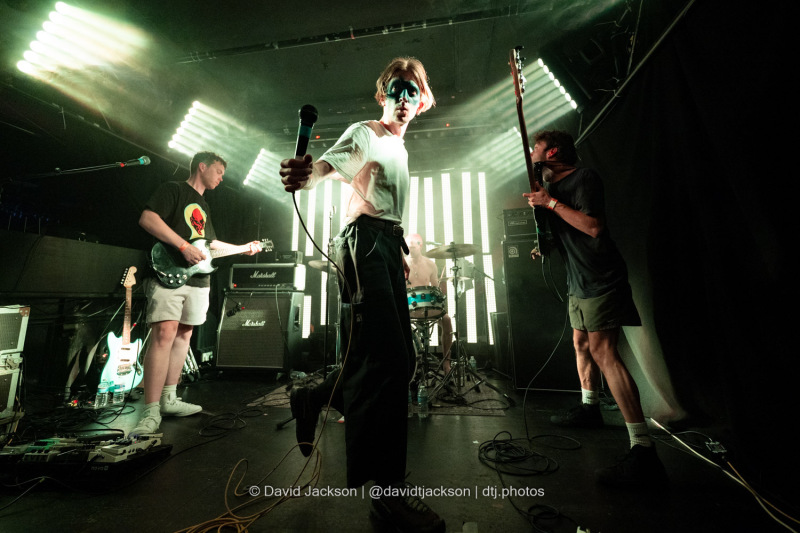 Heavy Lungs on stage at the Multitude Festival at the Craufurd Arms in Milton Keynes on Sunday, August 8. Photo by David Jackson.