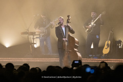 Mumford  & Sons on stage at the Utilita Arena in Birmingham on Sunday, December 7, 2025. Photo by David Jackson.