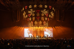 Mumford  & Sons on stage at the Utilita Arena in Birmingham on Sunday, December 7, 2025. Photo by David Jackson.