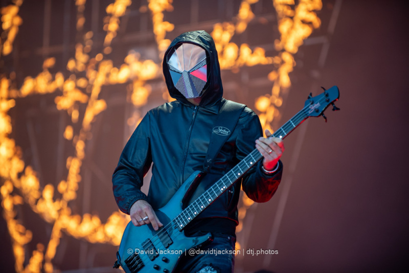 Muse on stage at the National Bowl in Milton Keynes on Sunday, June 25, 2023. Photo by David Jackson.