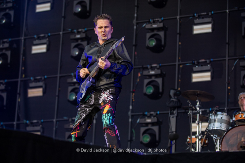 Muse on stage at the National Bowl in Milton Keynes on Sunday, June 25, 2023. Photo by David Jackson.