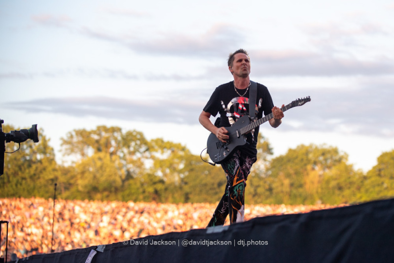 Muse on stage at the National Bowl in Milton Keynes on Sunday, June 25, 2023. Photo by David Jackson.
