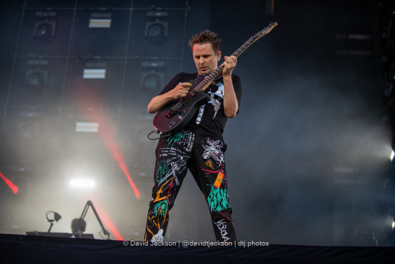 Muse on stage at the National Bowl in Milton Keynes on Sunday, June 25, 2023. Photo by David Jackson.