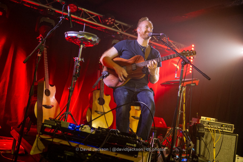 Newton Faulkner performing at The Black Prince in Northampton on Friday, September 1, 2023. Photo by David Jackson.