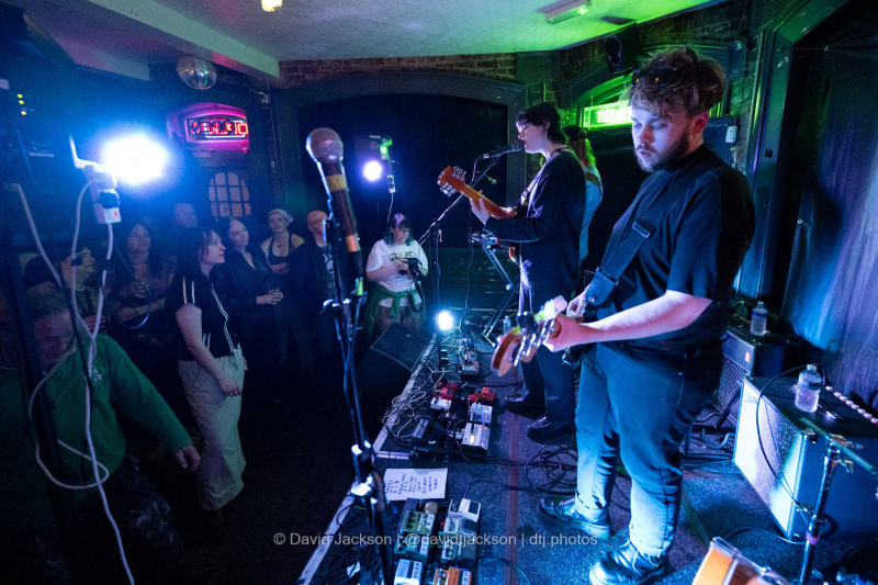 nightbus on stage at The Garibaldi in Northampton on Friday, May 17, 2024. Photo by David Jackson.