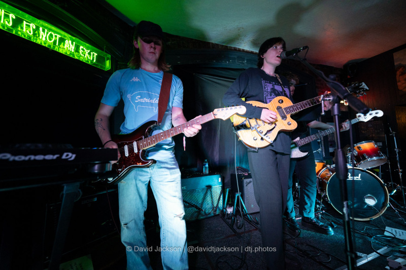 nightbus on stage at The Garibaldi in Northampton on Friday, May 17, 2024. Photo by David Jackson.