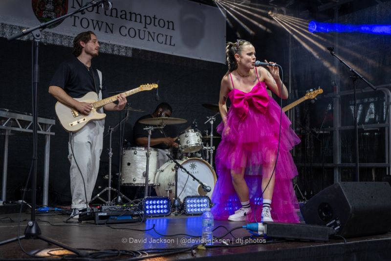 Eden Lole performing on the Main Stage at the Northampton Music Festival on Sunday, September 10, 2023. Photo by David Jackson.