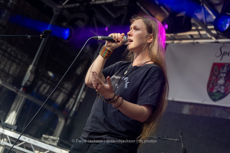 Growing NAI performing on the Main Stage at the Northampton Music Festival on Sunday, September 10, 2023. Photo by David Jackson.