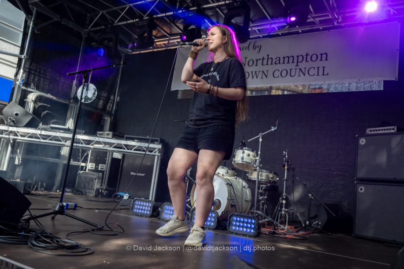 Growing NAI performing on the Main Stage at the Northampton Music Festival on Sunday, September 10, 2023. Photo by David Jackson.