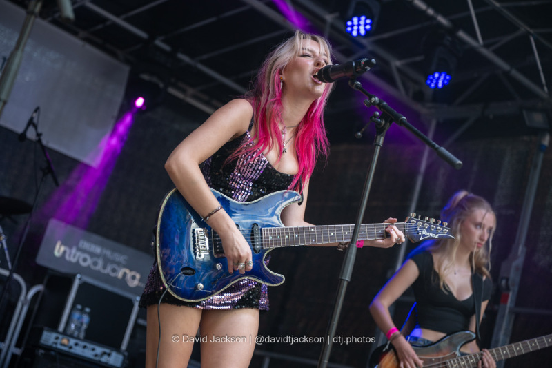 The Vandervalls performing on the Main Stage at the Northampton Music Festival on Sunday, September 8, 2024. Photo by David Jackson.
